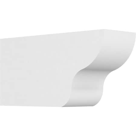 Ekena Millwork Standard Greensboro Architectural Grade PVC Rafter Tail, 4"W X 6"H X 12"L RFTP04X06X12GRN